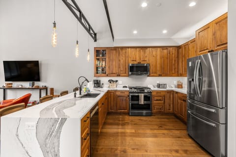 Modern Open-Concept Kitchen (second floor)