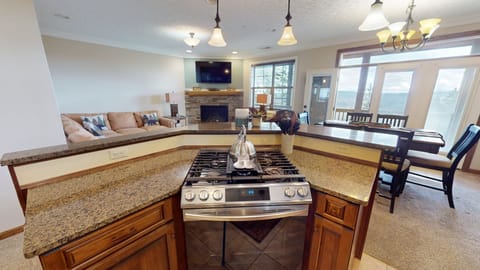 Indoors, Kitchen, Cooktop, Floor, Flooring