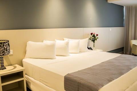 Bedroom. Interior and views may vary based on location and availability