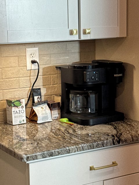 Complimentary coffee and tea