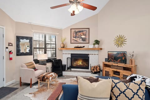 Ruidoso Vacation Rental | 2BA | Studio | 648 Sq Ft | 4 Steps to Enter