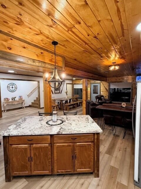 Beautiful view from the kitchen