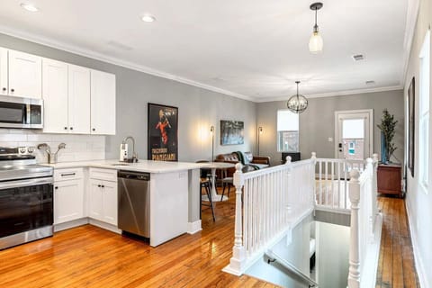 Kitchen and Living Room
