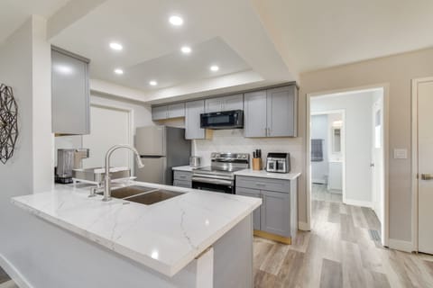 Property Interior | Single-Story Home | Free WiFi | Central A/C & Heating