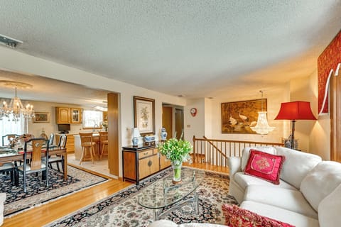 Windsor Vacation Rental | 4BR | 3BA | 1,460 Sq Ft | Stairs Required