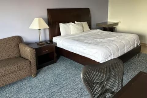 Bedroom. Interior and views may vary based on location and availability