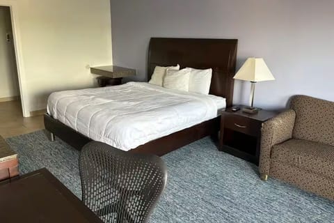 Bedroom. Interior and views may vary based on location and availability