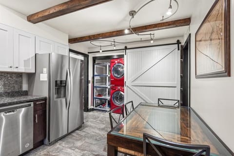 Just off the main Entryway leads to this Beautifully Updated Kitchen!