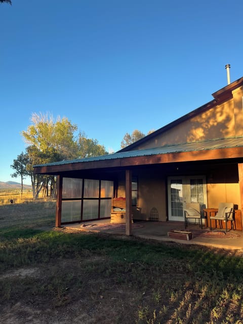 Outdoor seating area
