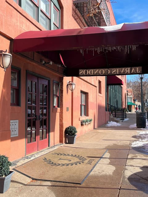 Exterior awning and entry
