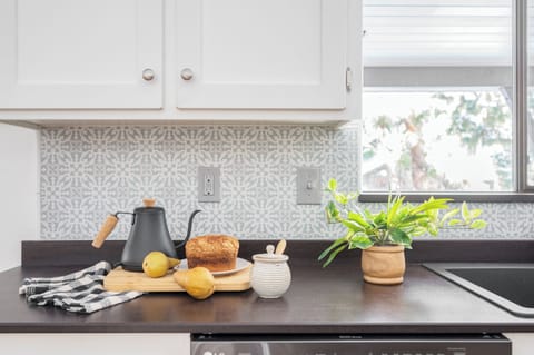 Cook with ease using modern appliances and plenty of prep space.