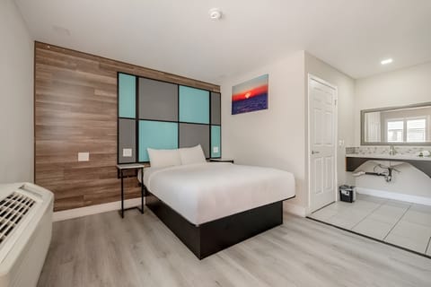 Bedroom. Interior and views may vary based on location and availability.