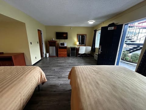 Bedroom. Interior and views may vary based on location and availability