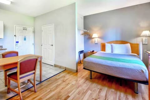Enjoy a spacious studio layout designed for easy stays.