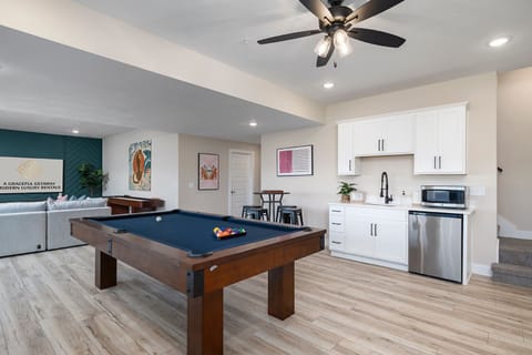 Lower level entertainment for everyone to enjoy!