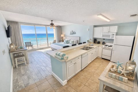 Open concept studio with AMAZING views!