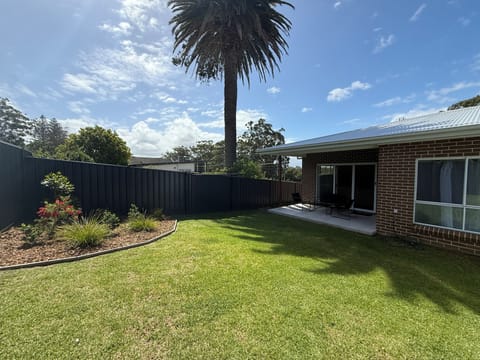 Rear yard.