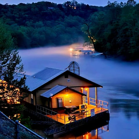 Walk to the awesome Fall Creek Marina.  This is an uneditied photo in the early morning hours .