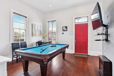 Pool Room- Front of house, next to living room, bar area