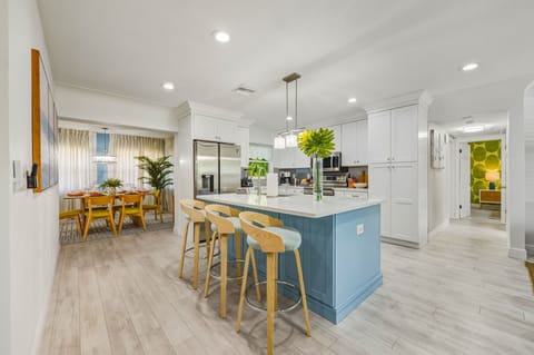 Whether you’re cooking, chatting, or just people-watching, these high seats keep you in the middle of the action.