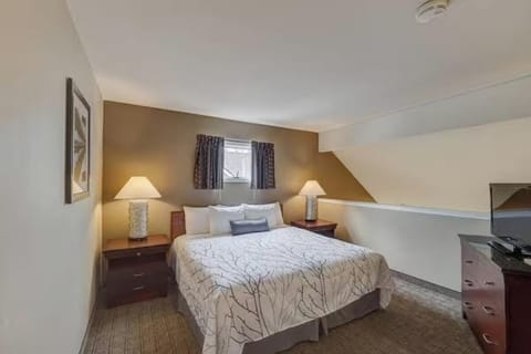 Bedroom. Interior and views may vary based on location and availability.