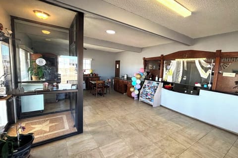 Step into a bright, spacious lobby made for easy arrivals.