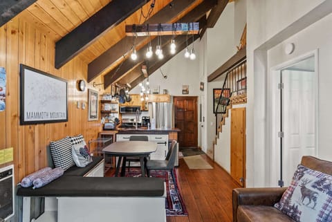 Open concept living, kitchen, & dining area