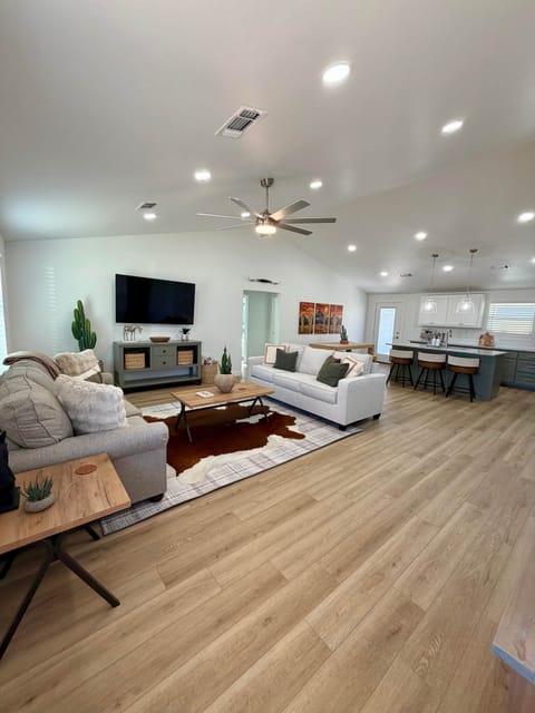 Living Room + Kitchen