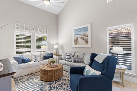 Living Room ~ Smart TV ~ Open to Dining Room & Kitchen. Spacious living room area with plenty of space to chill.

Professionally Managed by
Breathe Easy Rentals