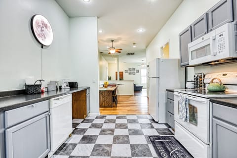 Spacious, modern kitchen designed to inspire your culinary creativity.