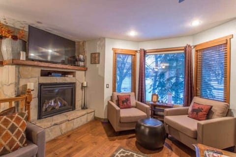 Living Room - Fireplace and Reading Nook