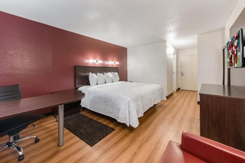 Bedroom. Interior and views may vary based on location and availability