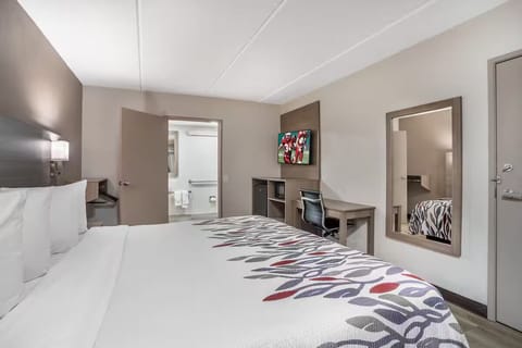 Bedroom. Interior and views may vary based on location and availability