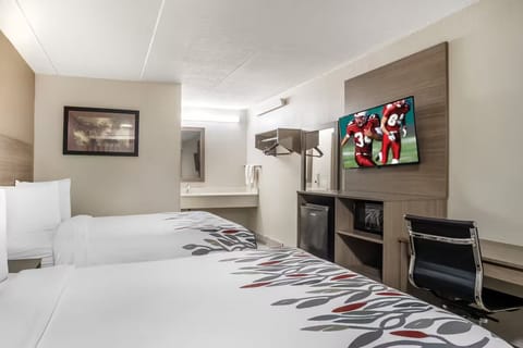 Bedroom. Interior and views may vary based on location and availability