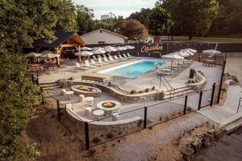 Seasonal outdoor pool: open 9:00 AM to 11:00 PM