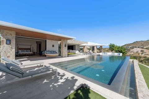 Poolside bliss with views that steal the show.