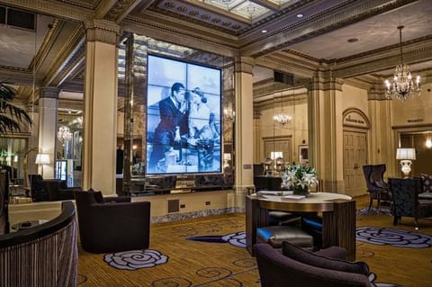Enjoy the opulence of our lobby with its sophisticated ambiance and eye-catching decor, designed for your comfort.