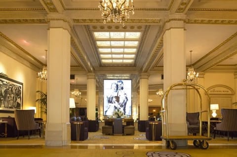Spacious and opulent, our lobby features a stunning chandelier and ample seating, making it the perfect place to unwind.