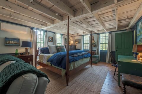The Ship Carver Guest Room! A nice unusually oversized bedroom for the age of this historic gem! 