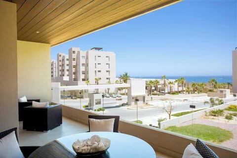 Take in the stunning views of the Sea of Cortez from your private balcony.