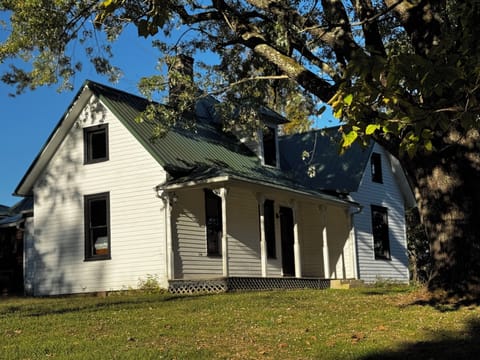 Front view of the home