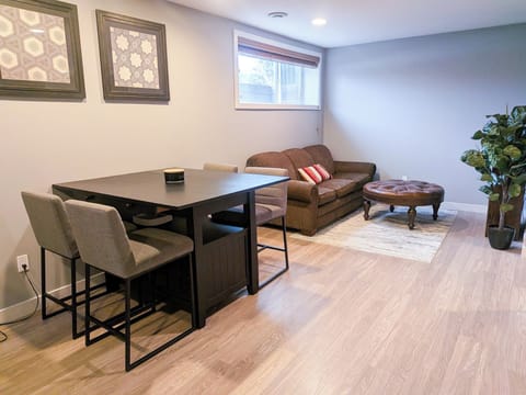 Dining and living room