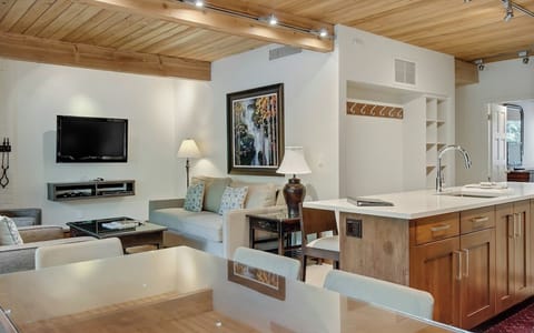 Aspen Condo Next to the Gondola livng area