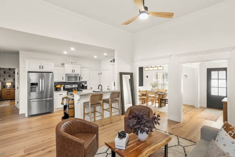 Open entertaining space