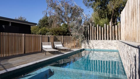 Stunning heated pool and spa 