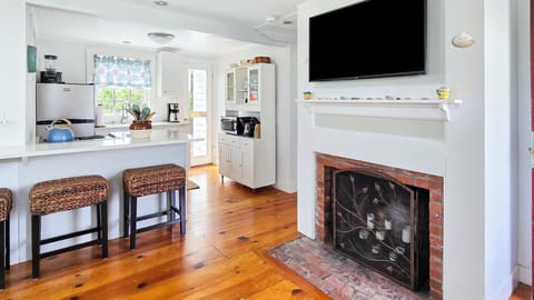 Living room opens to dining area and kitchen