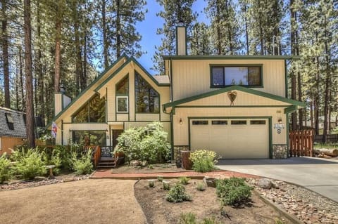 Beautiful Cabin Surrounded by Trees