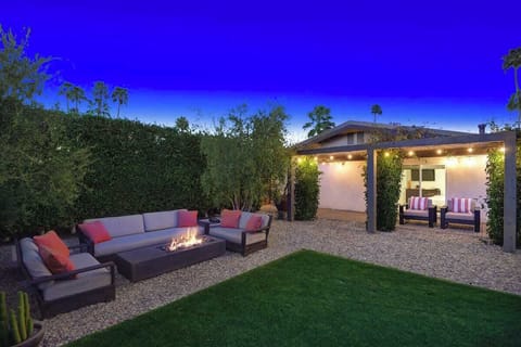 NIGHT OUTDOOR LIVING ROOM CONTINUED