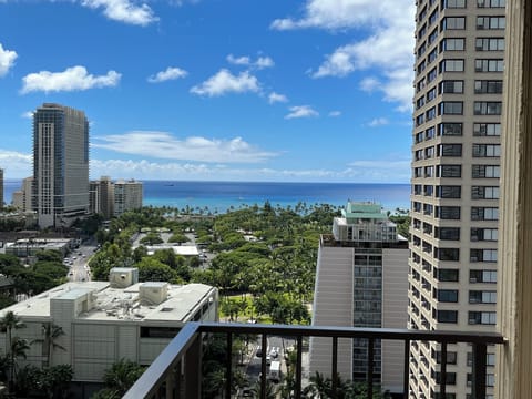 Ocean Views from the 3 bedroom balconies.