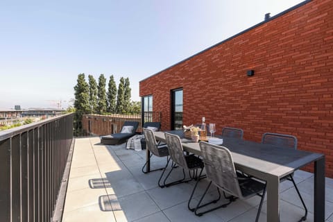 Spacious terrace for sunny breakfasts or long summer nights.